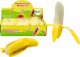 LeanToys Gniotek Banan Ze Skórką Rozciągliwy Gumowy Żółty 1