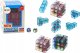 LeanToys Klocki Logiczne Puzzle Układanka Kostka Gra Różowa 1