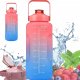 ExtraLink EXTRALINK BUTELKA MOTYWACYJNA BIDON NA WODĘ 2000ML CZERWONO-NIEBIESKA BUT-994 1