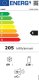 Lodówka Candy Candy | Refrigerator | CHCS 514EW | Energy efficiency class E | Free standing | Combi | Height 151 cm | Fridge net capacity 138 L | Freezer net capacity 69 L | 40 dB | White 3