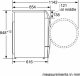 Pralko-suszarka Bosch Bosch | Washing Machine | WNC254ARSN | Energy efficiency class A/D | Front loading | Washing capacity 10.5 kg | 1400 RPM | Depth 62.2 cm | Width 59.8 cm | LED | Drying system | Drying capacity 6 kg | Steam function | Dosage assistant 6