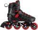 Rolki Nils Extreme NA18811A rekreacyjne regulowane czarne r. 34-38 1