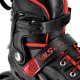 Rolki Nils Extreme NA18811A rekreacyjne regulowane czarne r. 34-38 3