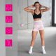 HMS ZESTAW HULA HOP HHW06 PINK Z PIŁKĄ GRAWITACYJNĄ I LICZNIKIEM HMS + PAS BR163 BLACK PLUS SIZE 13
