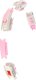 HMS ZESTAW HULA HOP HHW06 PINK Z PIŁKĄ GRAWITACYJNĄ I LICZNIKIEM HMS + PAS BR163 BLACK PLUS SIZE 14