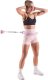 HMS ZESTAW HULA HOP HHW06 PINK Z PIŁKĄ GRAWITACYJNĄ I LICZNIKIEM HMS + PAS BR163 BLACK PLUS SIZE 4