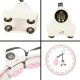 HMS ZESTAW HULA HOP HHW06 PINK Z PIŁKĄ GRAWITACYJNĄ I LICZNIKIEM HMS + PAS BR163 BLACK PLUS SIZE 9