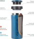 Lifeventure Thermal Mug, Metallic Cobalt 2