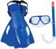 Hipo Zestaw do pływania płetwy, maska, rurka 1