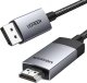 Kabel Ugreen Kabel DisplayPort do HDMI Ugreen DP119, 4K 60Hz, 3m (czarny) 1