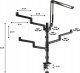 Podstawka Diablo Uchwyt do streamowania X-Stream czarny | Streaming desk mount X-Stream black | Streaming Setup X-Stream schwarz 12
