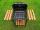 Toya LUND GRILL WĘGLOWY Z REGULACJĄ RUSZTU 45x40cm 24
