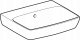 Umywalka Geberit Geberit Selnova Square Umywalka kompaktowa, B50cm, H17cm, T42cm, z przelewem, bez otworu na baterię [20] 2