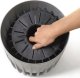 Lamela Misa Wisząca Mira ECO recycled Szara Lamela 300mm 3