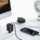 Ładowarka Usams USAMS Ład. siec. 1xUSB-C ze zwijanym kablem USB-C Retractable PD+QC 20W Gan Fast Charging biały/white YC Series CC233TC02 (US-CC233) 4