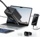 Ładowarka Usams USAMS Ład. siec. 1xUSB-C ze zwijanym kablem USB-C Retractable PD+QC 20W Gan Fast Charging biały/white YC Series CC233TC02 (US-CC233) 5