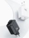 Ładowarka Usams USAMS Ład. siec. 1xUSB-C ze zwijanym kablem USB-C Retractable PD+QC 20W Gan Fast Charging czarny/black YC Series CC233TC01 (US-CC233) 6