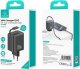 Ładowarka Usams USAMS Ład. siec. 1xUSB-C ze zwijanym kablem USB-C Retractable PD+QC 20W Gan Fast Charging czarny/black YC Series CC233TC01 (US-CC233) 7
