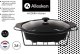 MODERN KITCHEN Naczynie Z Podgrzewaczem 2,3l 38x26x7,9cm 1