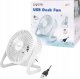 Wentylator USB LogiLink LogiLink USB Schreibtischventilator 6'' weiß 5
