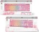Klawiatura Deltaco Deltaco PK75 Gaming Tastatur Membran RGB pink 3