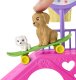 Lalka Barbie Mattel Barbie Chelsea skate park zestaw HJY35 /4 7