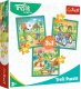 Trefl Puzzle 3w1 Poznaj Trefliki - łącznie 106 elementów (34872) 1