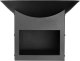 Ambiance Palenisko ogrodowe metalowe czarne 56x41 cm 2