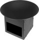 Ambiance Palenisko ogrodowe metalowe czarne 56x41 cm 6