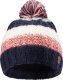 hitec Damska czapka zimowa Hi-tec Lady Hana czarno-koralowa 1