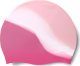 Speedo Dziecięcy czepek silikonowy Speedo MULTI COLOUR SILC CAP JU oyster/white/blush 1