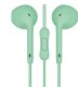 Słuchawki Freestyle FREESTYLE EARPHONES MINI JACK + MIC MACAROON STYLE GREEN [45758] TE 1