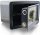 Bituxx Elektroniczny Sejf Domowy Kasa Pancerna z pokrętłem na zamek szyfrowy kod PIN 6