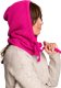 BE Knit BK095 Kominiarka z trokami - różowa (kolor róż, rozmiar uni) 1