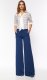 Nife Kobaltowe spodnie palazzo - SD65 (kolor kobalt, rozmiar 44) 1