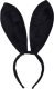 eCarla Opaska Ozdobna Uszy królika czarne OPK16 2