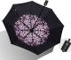 eCarla PARASOL UMBRELLA AUTOMAT CZARNE KWIATY PAR01WZ13 1