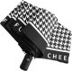 eCarla PARASOL UMBRELLA AUTOMAT PEPITKA CZARNA PAR09WZ1 1