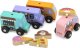 Viga Viga 44661 Food Tracki - Pojazdy cukierni 1