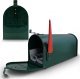 Bituxx Skrzynka na listy amerykańska USA MAIL (zielony) 13