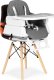 Ecotoys Fotelik krzesełko do karmienia dzieci 3w1 składany ECOTOYS 9