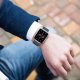 Tech-Protect Pasek do APPLE WATCH 4 / 5 / 6 / 7 / 8 / SE (38 / 40 / 41 MM) Tech-Protect Milaneseband Starlight 1