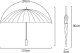 eCarla Elegancki Parasol umbrella AUTOMAT 24K  PAR11CZ 7