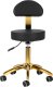 Activeshop Taboret kosmetyczny AM-304G złoto czarny 2