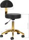 Activeshop Taboret kosmetyczny AM-304G złoto czarny 6
