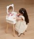 Viga Toys VIGA Duża Toaletka Drewniana Biała z Lustrem i Krzesełkiem 13