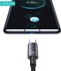 Kabel USB Usams USB-A - USB-C 0.25 m Czarny (Usa001353) 1