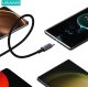 Kabel USB Usams USB-A - USB-C 0.25 m Czarny (Usa001353) 3