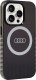 Audi Audi IML Big Logo MagSafe Case iPhone 15 Pro 6.1" czarny/black hardcase AU-IMLMIP15P-Q5/D2-BK 6