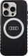 Audi Audi IML Big Logo MagSafe Case iPhone 15 Pro 6.1" czarny/black hardcase AU-IMLMIP15P-Q5/D2-BK 8